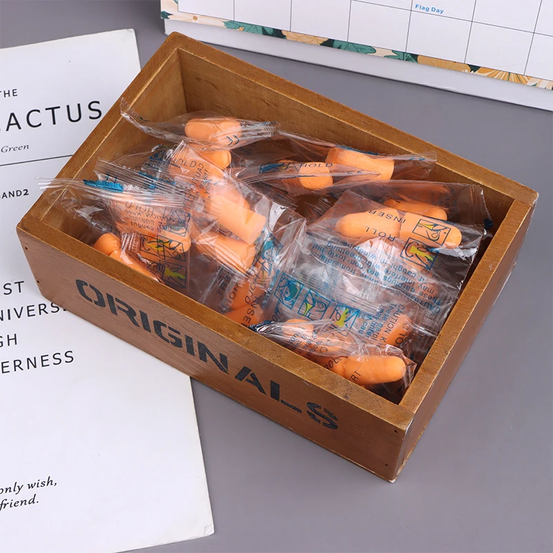 10/20/30 paires de bouchons d'oreilles réutilisables antibruit – Isolation phonique haute fidélité pour les environnements de sommeil, d'étude et de travail