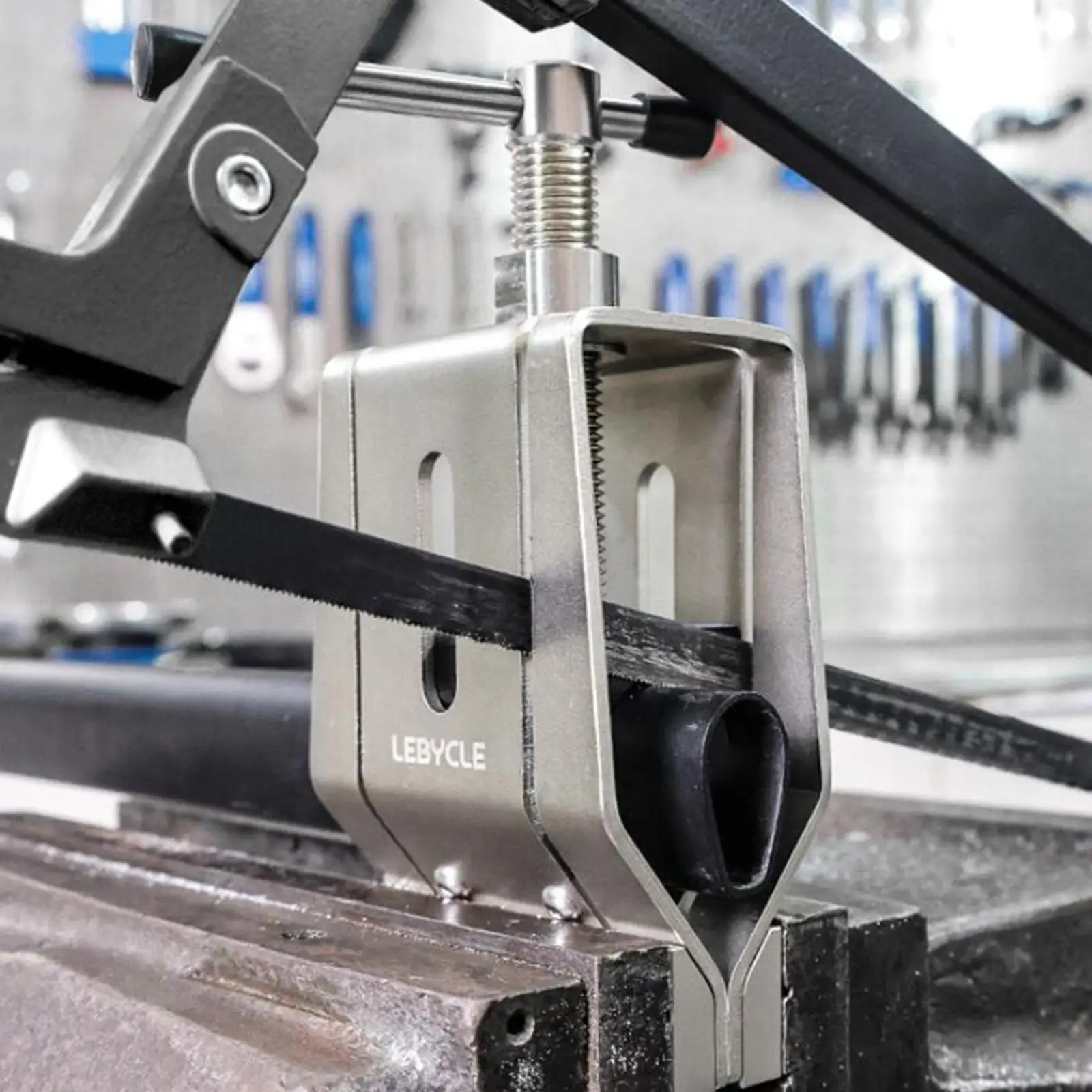 

Bike Saw Guide Bicycle Cut Saw Guide Bicycle Front Fork Seatpost Handlebar Cutting Tool