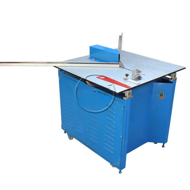 Bearing angle cutting machine, fully enclosed large table saw angle machine, 45 degree splicing angle cutting machine