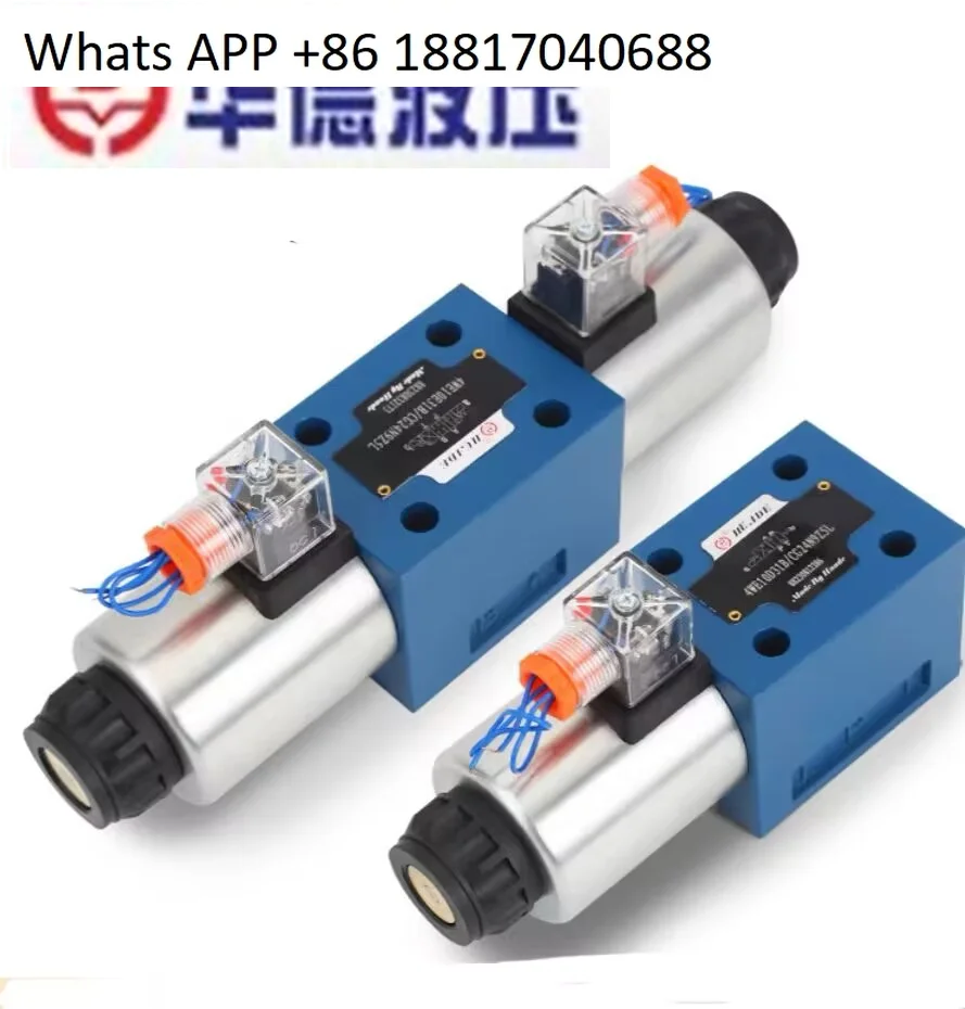 صمام الملف اللولبي Huade 4WE10E31B/CG24N9Z5L 4WE10G/10H/10J/P/R/W/M/F/L/U/T