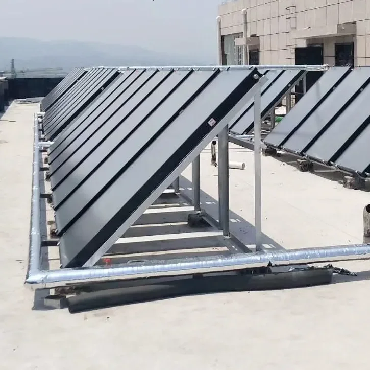 Micoe High Efficiency Solar Thermal Collector Panel Flat Plate Solar Collector Black Titanium Alloy Electric Power Source Split