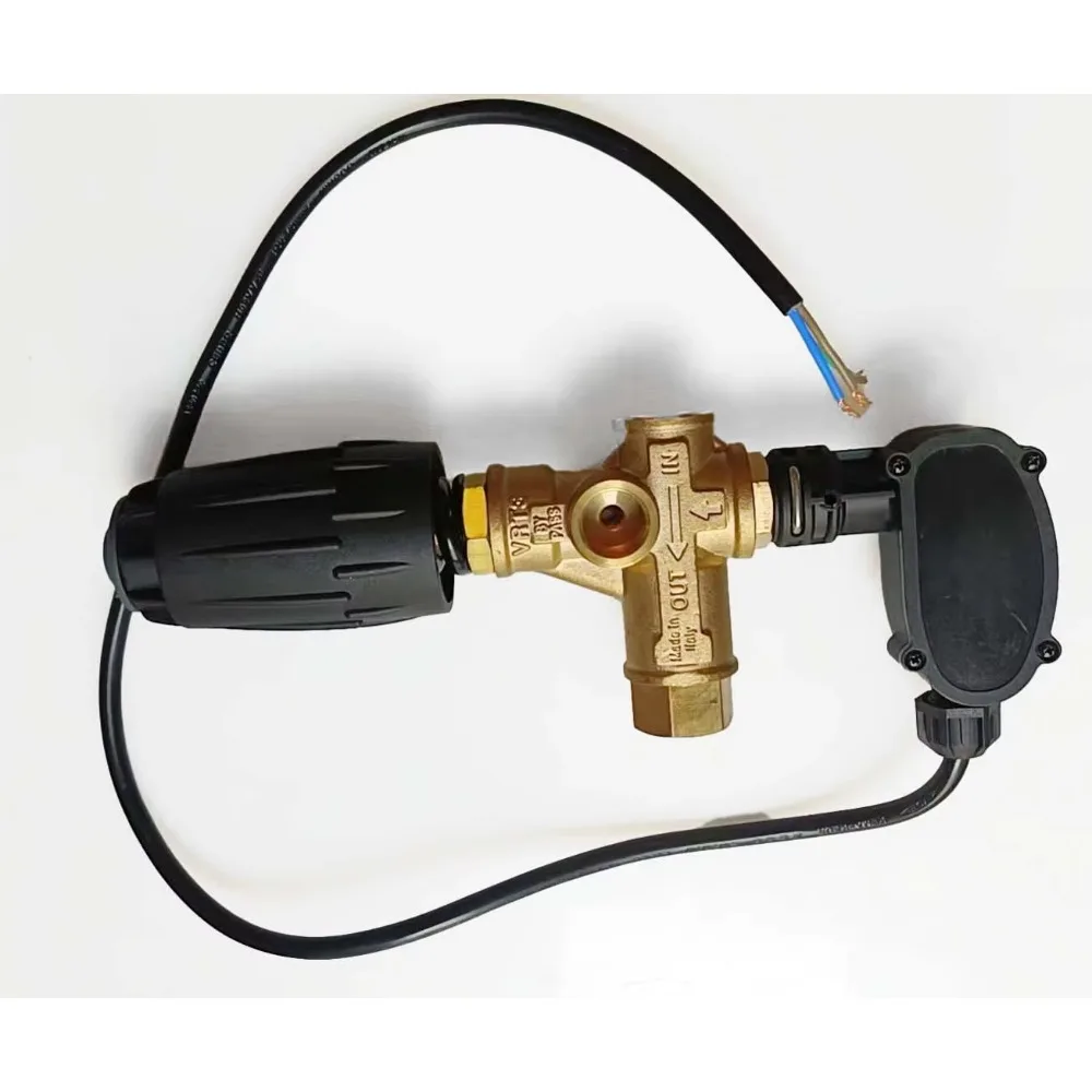 Pressure Regulating Valve VRT3, 3650psi Maximum Adjustable Hydraulic Press Regulating Valve with 3/8 Female NPT Port