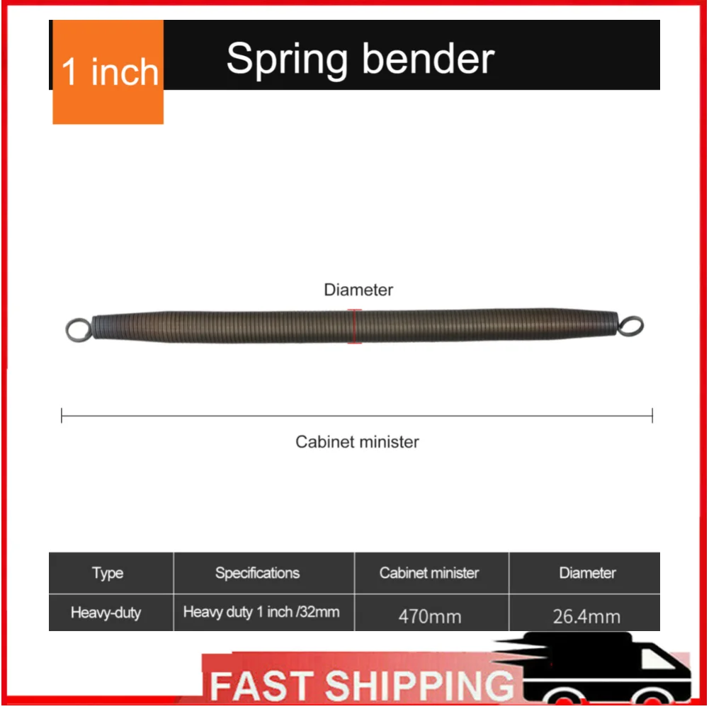 420mm Length 4 Points Spring Pipe PVC Pipe Conduit Bender Eliminates Need For Heating Blankets PVC Pipe Springs Tool Accessory