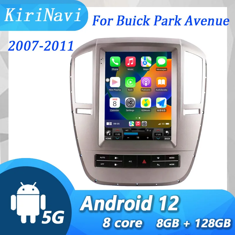 

KiriNavi 9.7 inch Vertical Screen For Buick Park Avenue Android 13 Car Radio GPS Navigation Car Dvd Multimedia Player 2007-2011