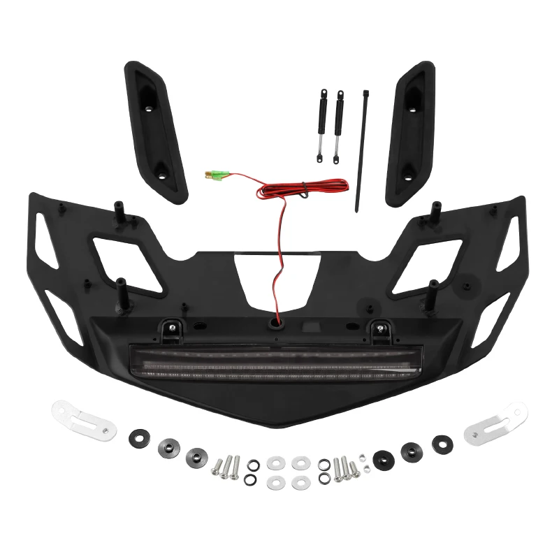 Motorfiets Kofferbak Bagagerek LED Remlicht Rode Lens Voor Honda Goldwing 1800 GL1800 2021-2025