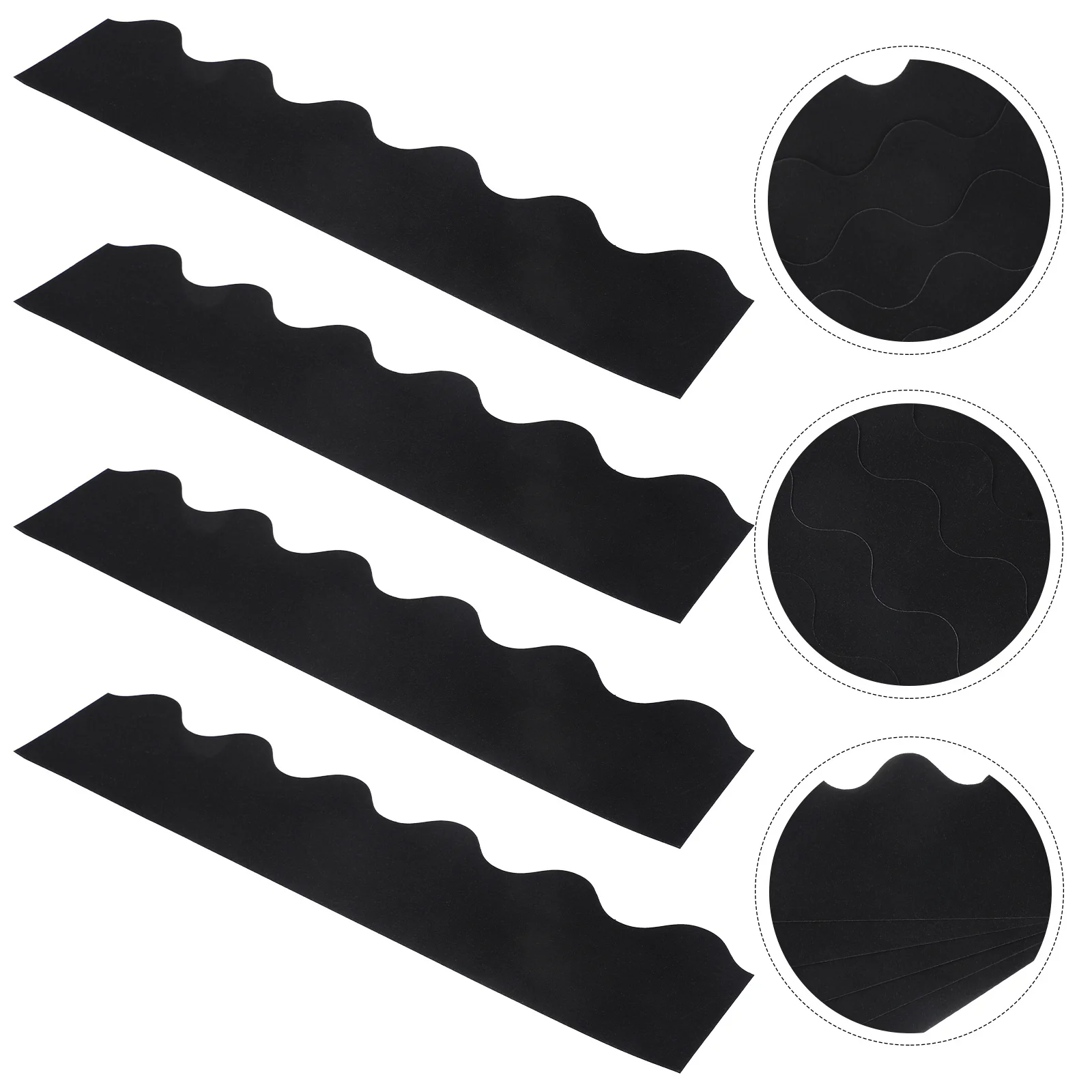 

30 Sheets Classroom Board Border Chalkboard Stickers Bulletin Boards Detachable