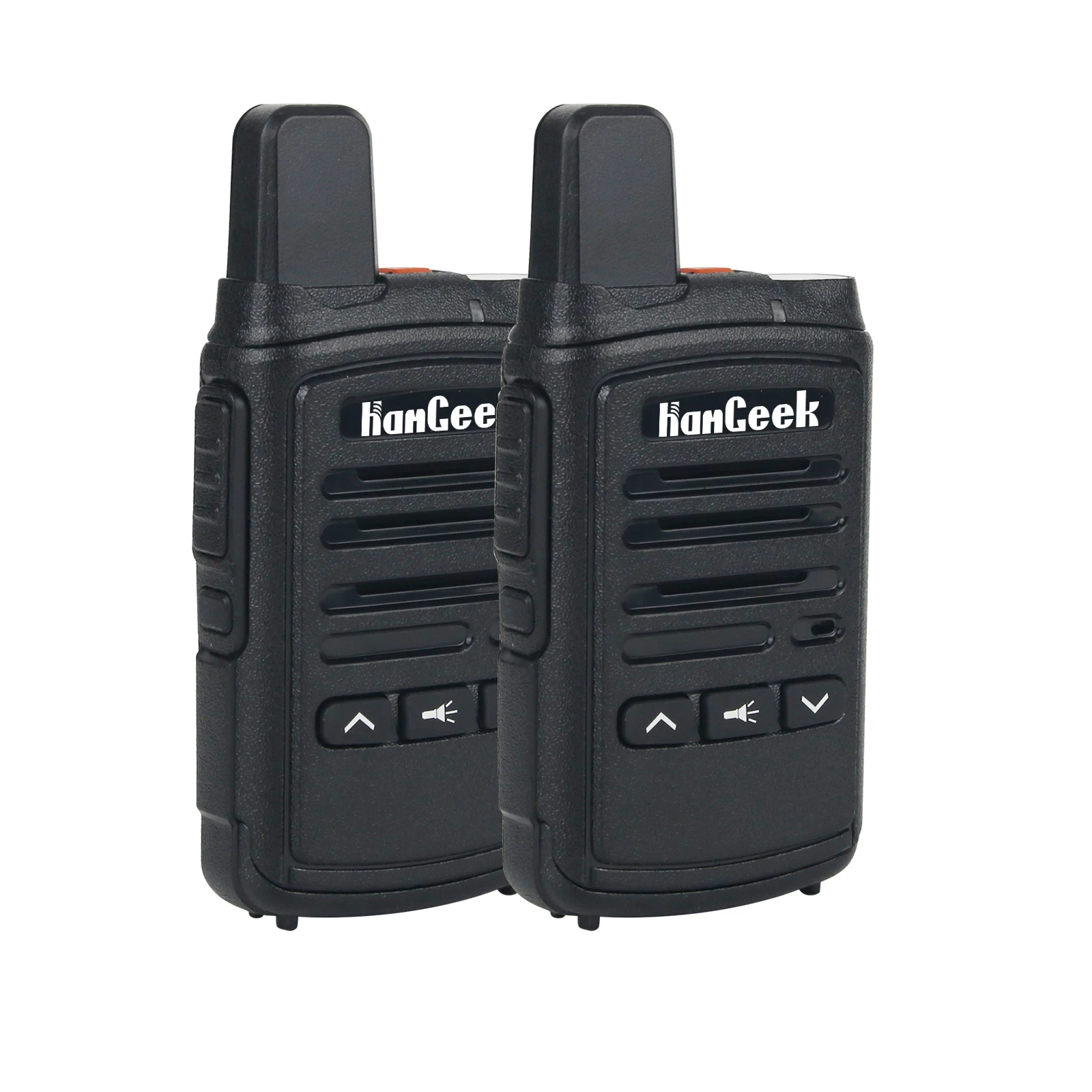 HamGeek Mini-3358W 2PCS Mini Walkie Talkie VHF UHF Transceiver 8W 2-3KM 16-Channel VHF UHF Radio