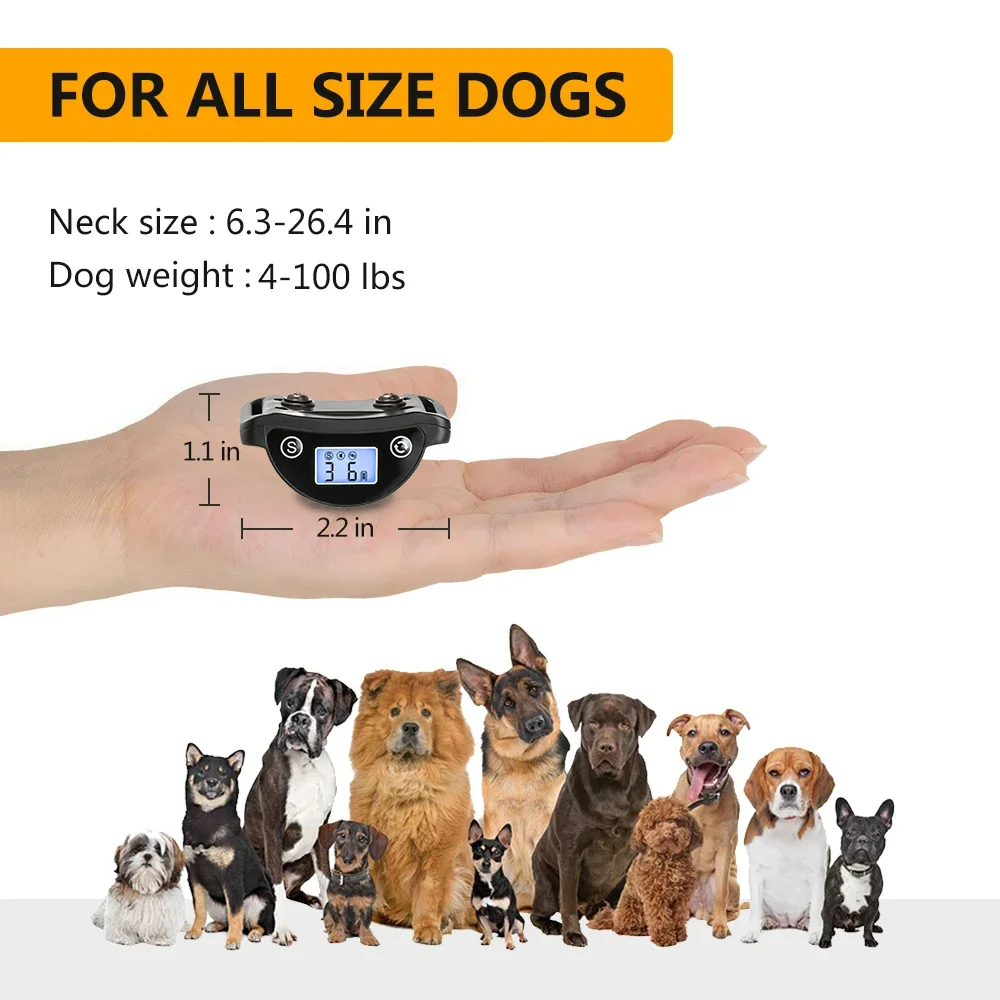 Anti-Bark Antiladridos Barking Stopper Collar Vibration For Dogs Anti Bark No Electric Collars Training Things To The Dog Pet