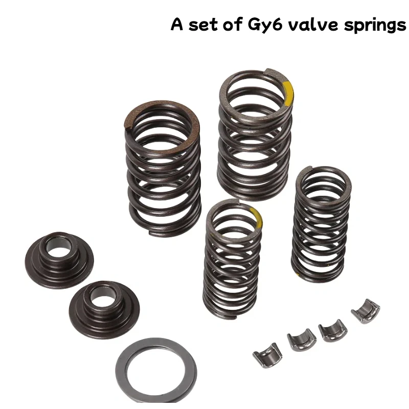 Spring steel Gy6 valve spring kit suitable for engine replacement parts of beach bikes/go karts