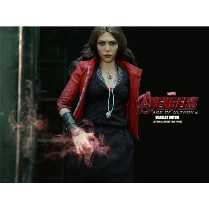 Original HOT TOYS MMS301 1/6 Scale Collectible Avengers 2 Of Ultron Scarlet Witch 1.0 Action Figure Toy Gift Model Collection