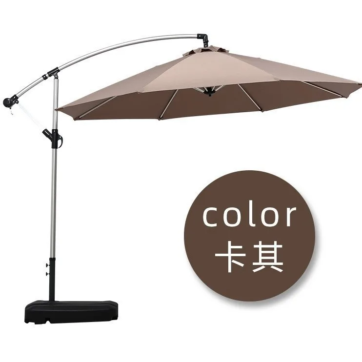 Courtyard Balcony Sunscreen Rainproof Parasol Coffee Shop Courtyard Sun Umbrella Villa Outdoor Banana Umbrella
