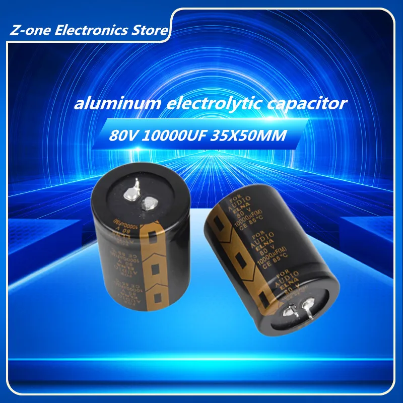 

2PCS NEW ELNA FOR AUDIO 80V10000UF 30X60 35X50 35X60 LAO series Supercapacitor 80V 10000UF Hifi For Filter Amplifier 80V/10000UF