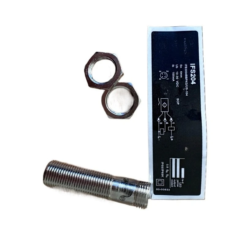 Inductive Proximity Sensor Switch For IFM IFS204 10-30VDC 4-Pin 4mm US Stock
