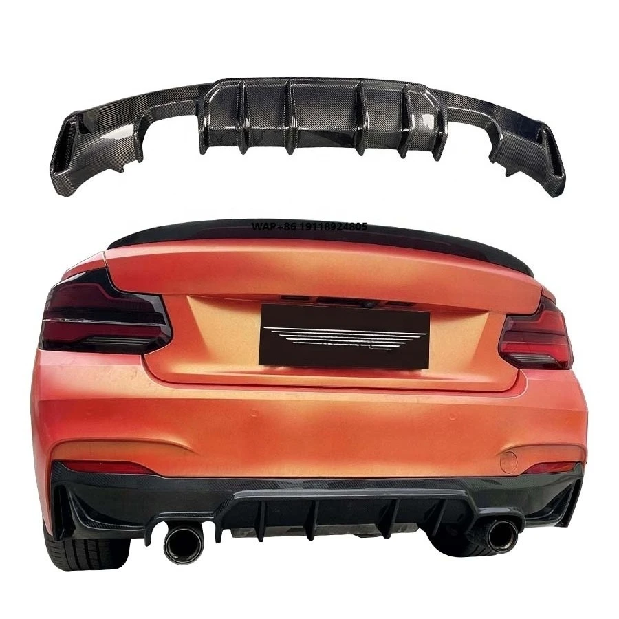 

Carbon Fiber Rear Diffuser for 2 Series M235i M240i F22 F23 Accsesories Body Kits