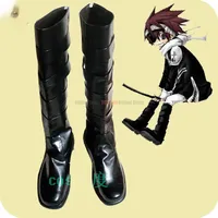 D.Gray-man  Lavi Anime Characters Shoe Cosplay Shoes Boots Party Costume Prop