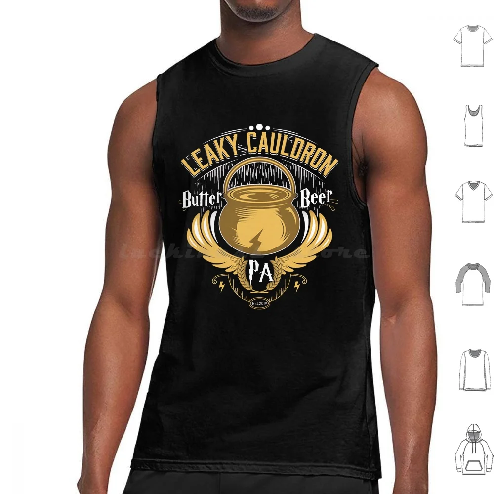 The Leaky Cauldron Tank Tops Print Cotton The Leaky Cauldron Leaky Cauldron Cauldron Leaky Leaky News Potter Neville