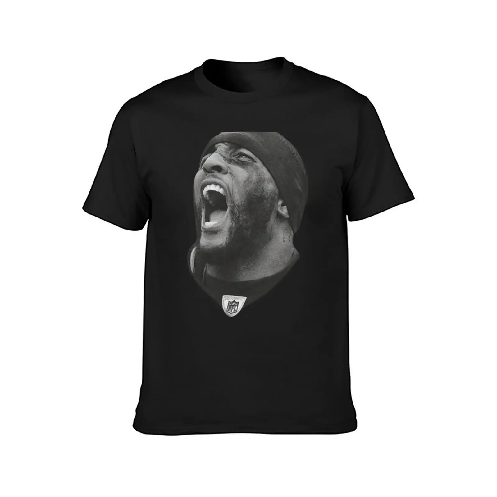 ray lewis shout T-Shirt plain boys whites heavy weight t shirts for men