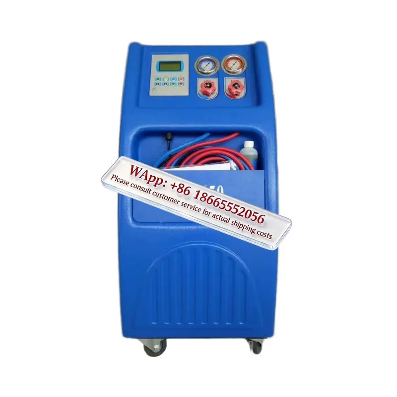 Tricar L G 650 Auto Ac R134a Refrigerant Recycling Recovery Air Conditional Recycling Recharging Flushing AC Recovery Machine