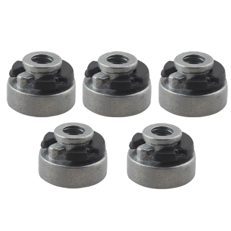 5 pcs Motorcycle Seat Nut Rear Seat Top Rear Fender Metal For Harley Davidson 1996-2017 Sportster Touring Softail Dyna CVO