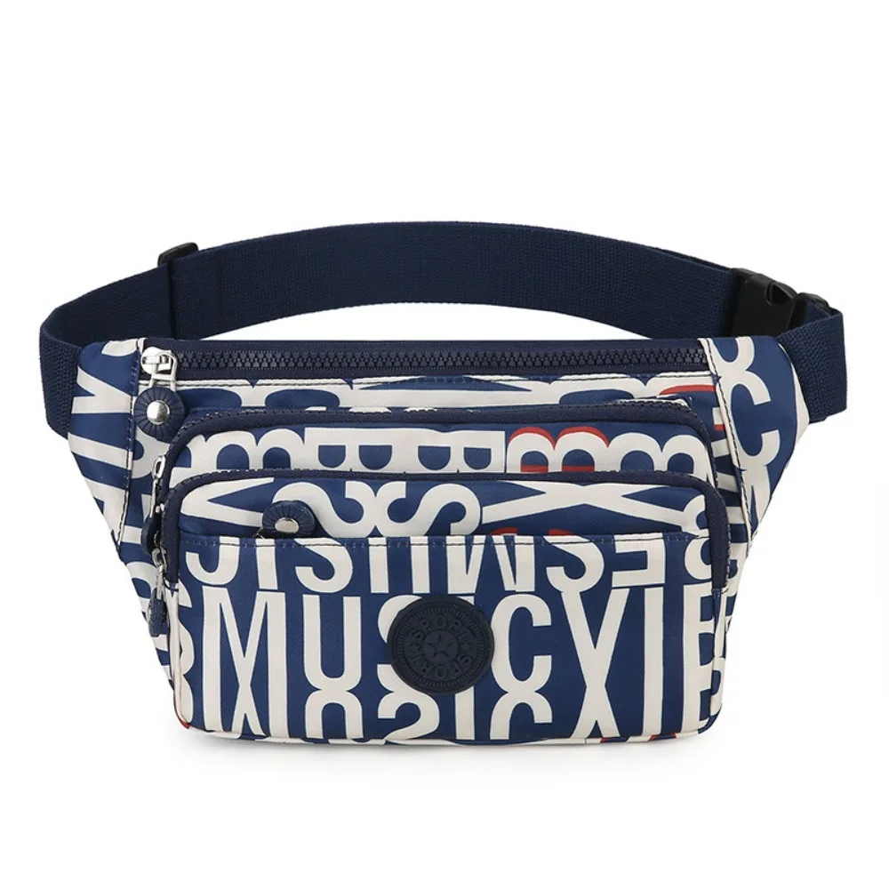 

Fashion Colorful Crossbody Chest Bag Flower Print Multi Pockets Women's Breast Bag Casual Sports Shoulder Bag Fitness