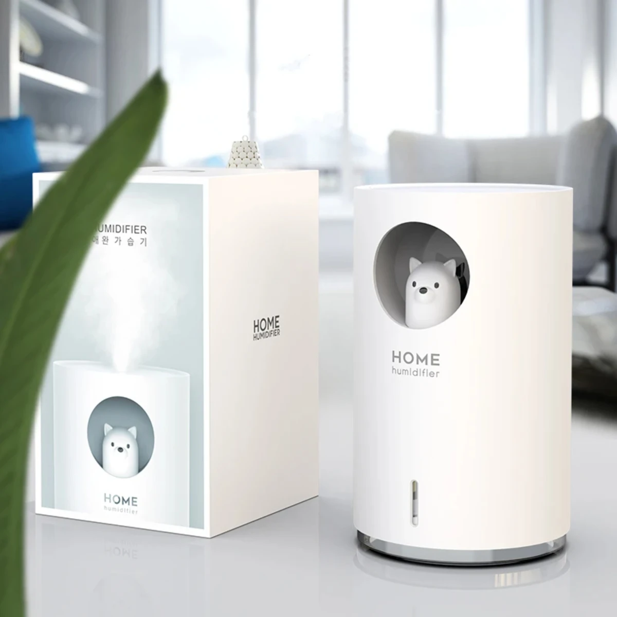 Large Capacity USB Air Humidifier,  Essential Oil Diffuser, Color  Lamp,  Purifier,  Maker Fogger, 700ml
