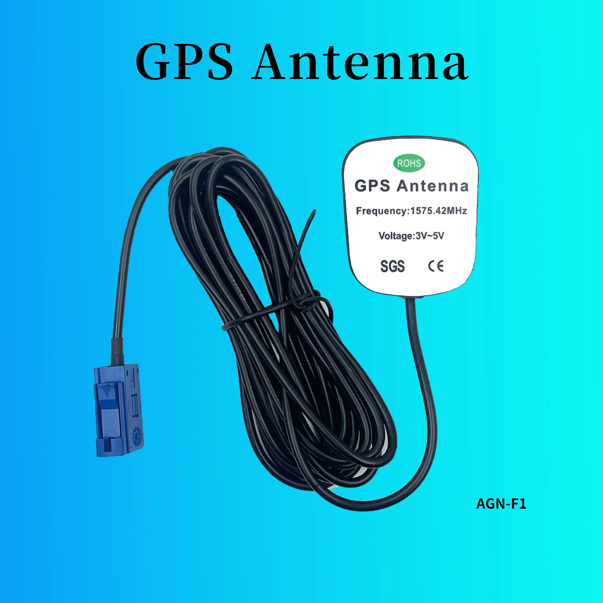 1575,42 MHz GPS Antenne Fakra für Auto Navigation Aktive Antenne Für BUS Lkw Fakra Antenne Verbessern GPS signal, kabel ist 2 Meter