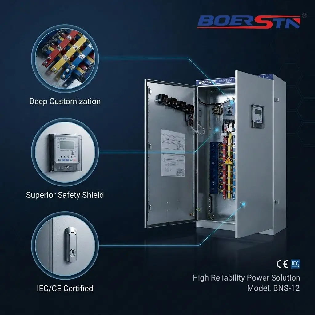 Power Control Panel Box Wall Mounted Distribution Board MCCB Panel Box XL-21 11KV 1350A Switchgear Cabinet IP55 Low Voltage