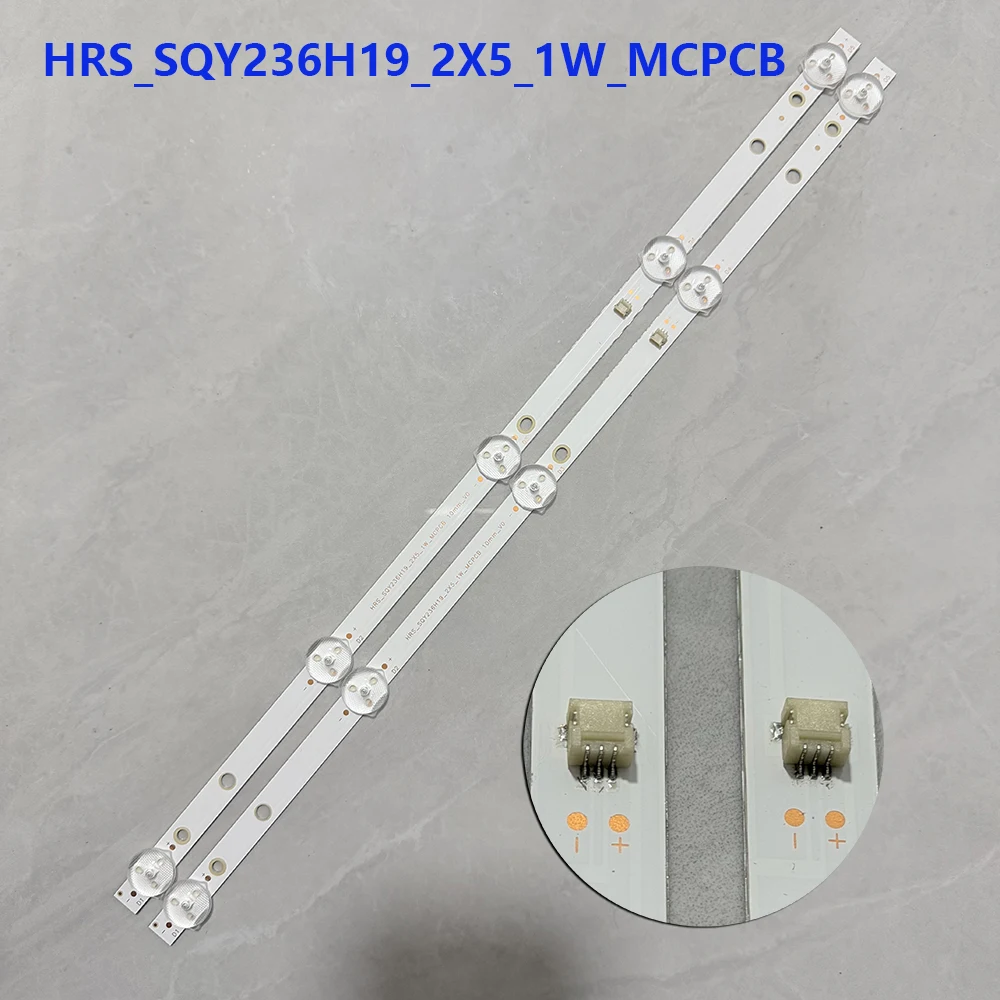 

Светодиодная подсветка 5 ламп для HRS_SQY236H19_2X5_1W_MCPCB NEVIR NVR-7707-24RD2-N