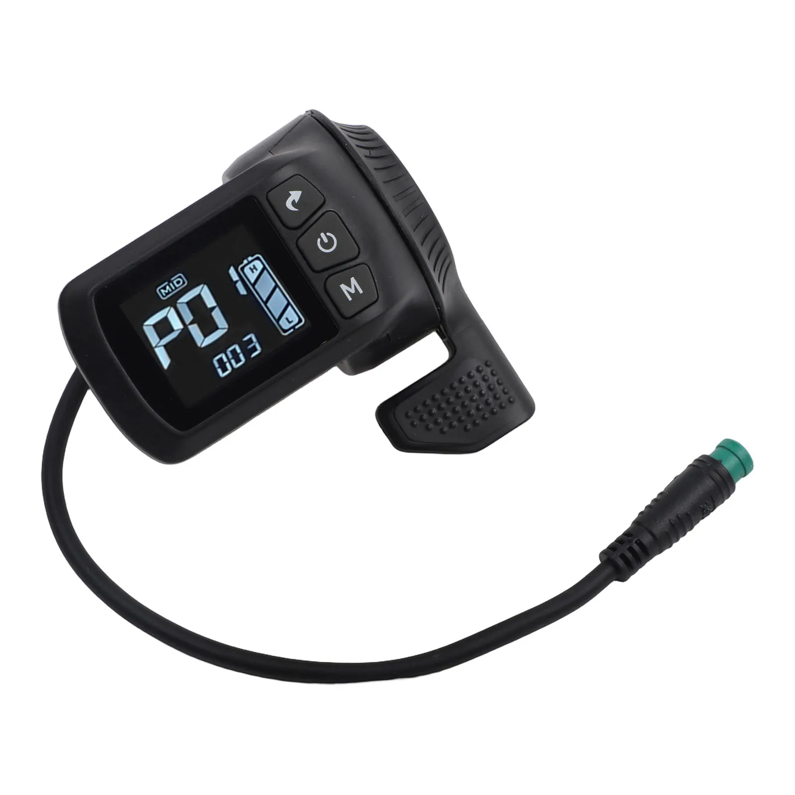 

For Electric Mobility Electric Bike Instrument Electric Bike Display Total Mileage Function ABS Shell Material