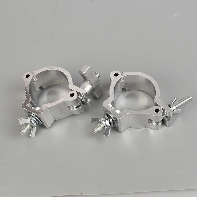 Luci da palcoscenico in alluminio morsetto per traliccio morsetti per luci DJ ganci per LED PAR morsetti Spot per travi a testa mobile diametro del tubo 48-51mm