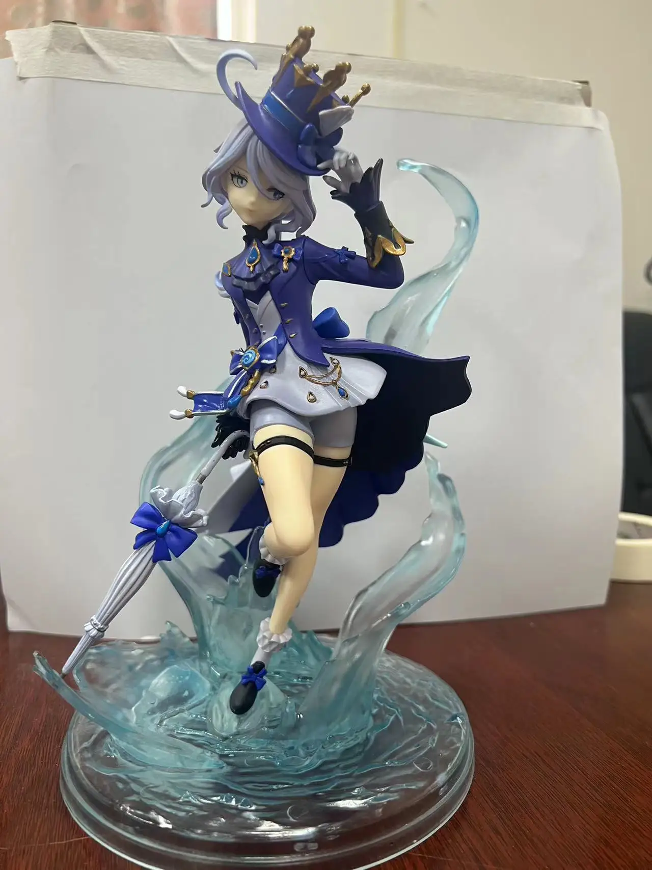 

25CM Genshin Impact Figure Furina Figure Standing Posture Furina Anime Model Collection Room Decoration Doll Toys Gift