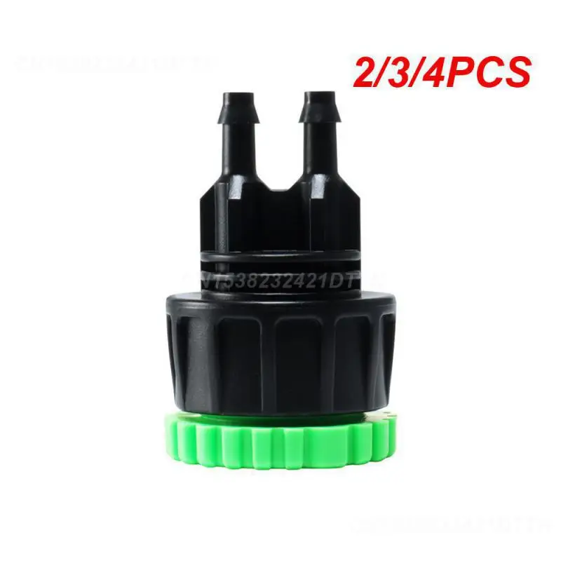 2/3/4PCS Faucet Shunt Joint Water Pipes Connection Black Green Fitting Plumbing Micro-spray Irrigation Joint Garden Agricultural