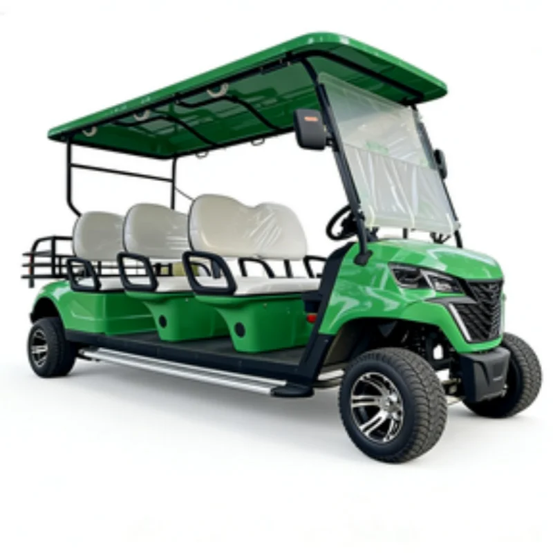 Modern Design Electric Golf Cart Hot Selling Latest Model Golf Scooter Rear Cargo Box Free Custom Body Color For Golf Course