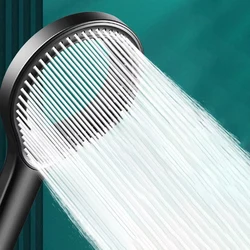 Ring Design High Pressure Shower Head New Bathroom Booster Shower Head Handheld Rainfall Showerhead Bathroom Accessories