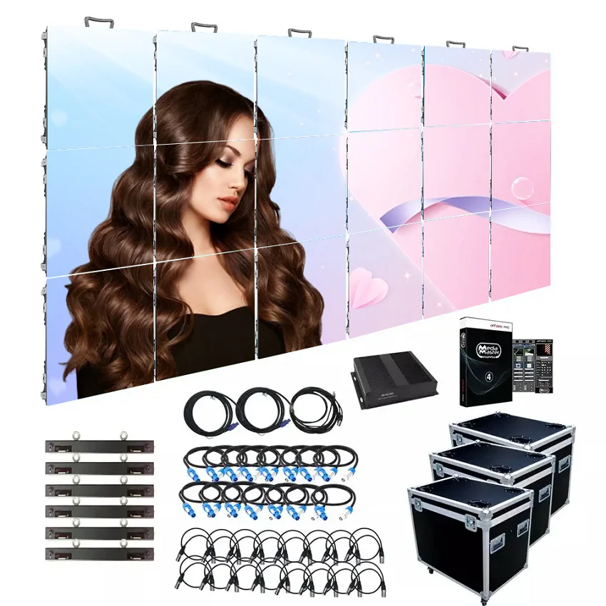 

500x500mm Stage Background Led Video Wall P2.6 P2.9 P3.91 P4.81 Seamless Splicing Rental Led Display Screen