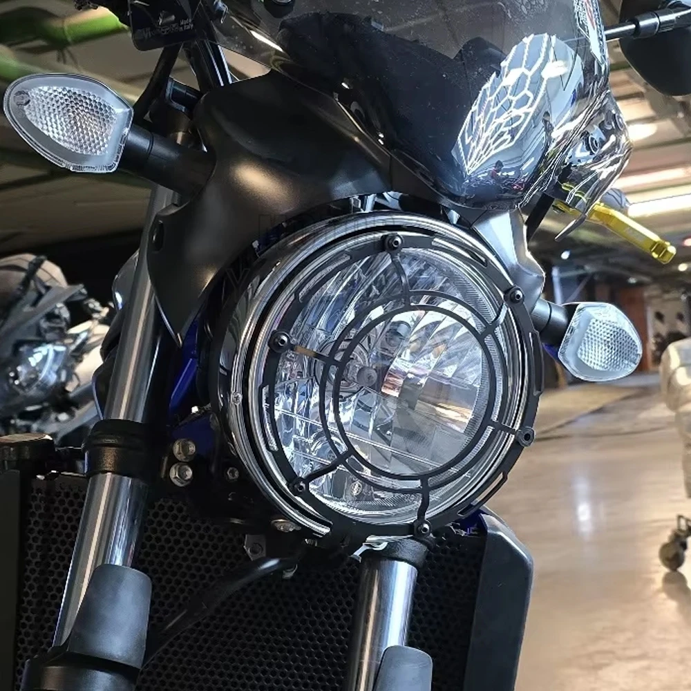 For Suzuki SV650 / X ABS Cafe Racer SV650X SV 650 2016 ~ 2025 2026 Motorcycle Headlight Protector Light Cover Protective Guard