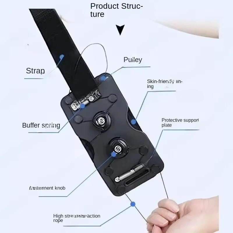 Precision Foot Drop Corrector, Comfortable Orthosis for Varus/Ectropus Rehabilitation & Ankle Support
