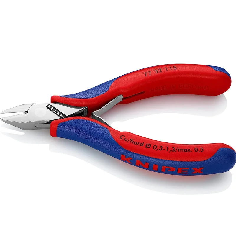 KNIPEX 77 32 115 Antistatic Precision Electronic Diagonal Pliers Low Friction Double Spring Fine Workmanship And Durability