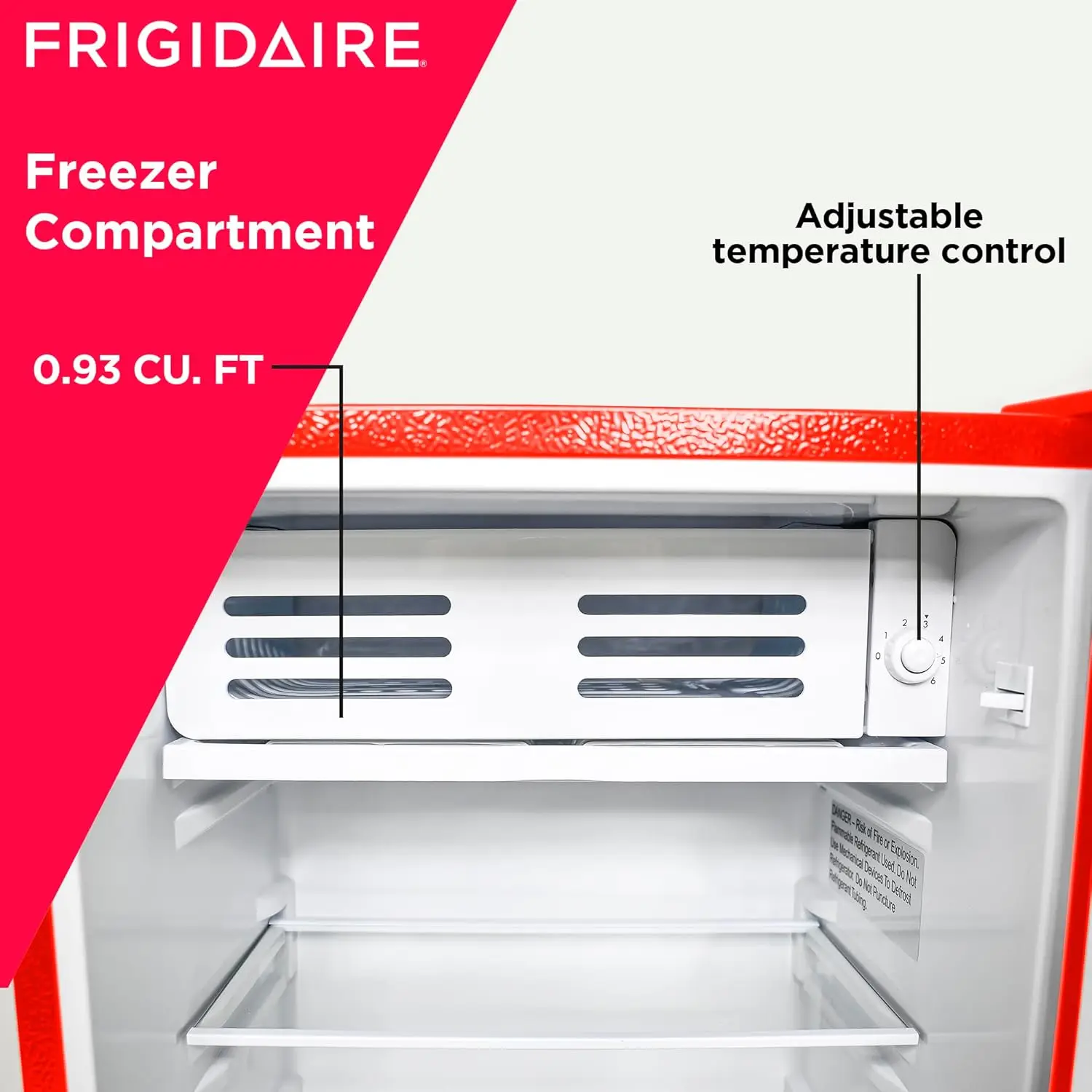 Компактный холодильник в стиле ретро с охладителем, настольный холодильник с кубической ножкой 3,2, встроенная открывалка для бутылок