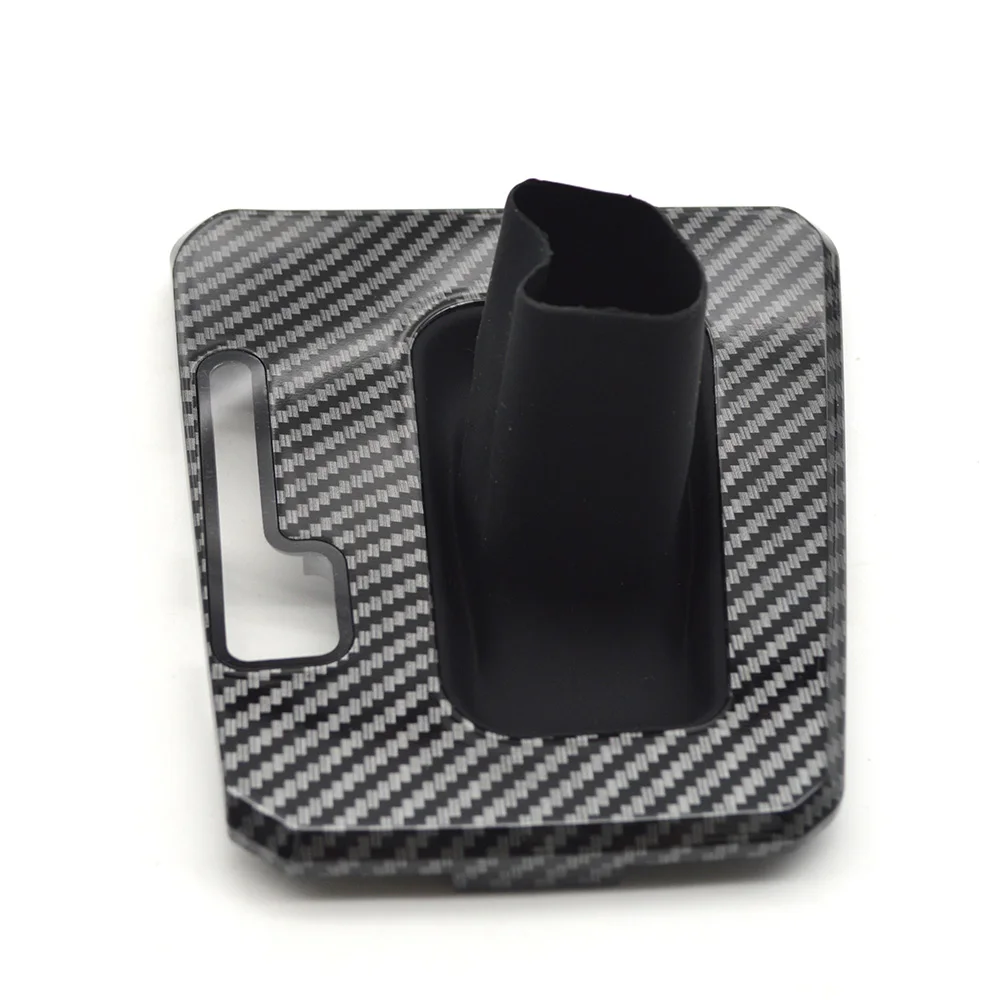 

Gear lever dust cover For VW TAYRON MQB Jetta MK7 Passat Carbon fiber lever sleeve Dust cover gear lever protective cover