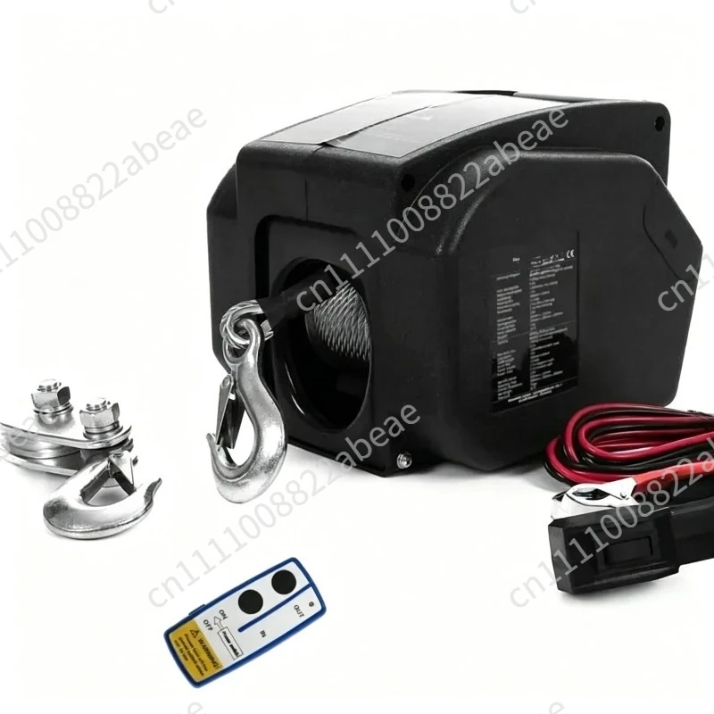 12V 3500lbs 2000lbs Wireless Electric Winch for Marine Use