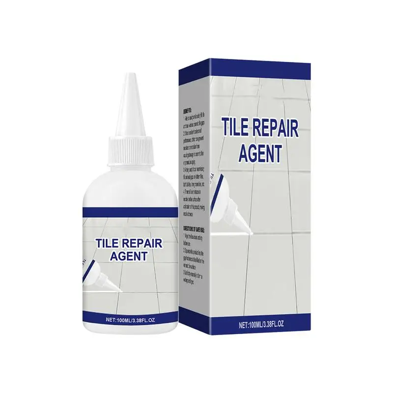 

White Grout Filler Tube Waterproof Tile Grout Repair Filler Grout Repair Grout Sealer Tile Grout Paint 100ml For Seal Kitchen