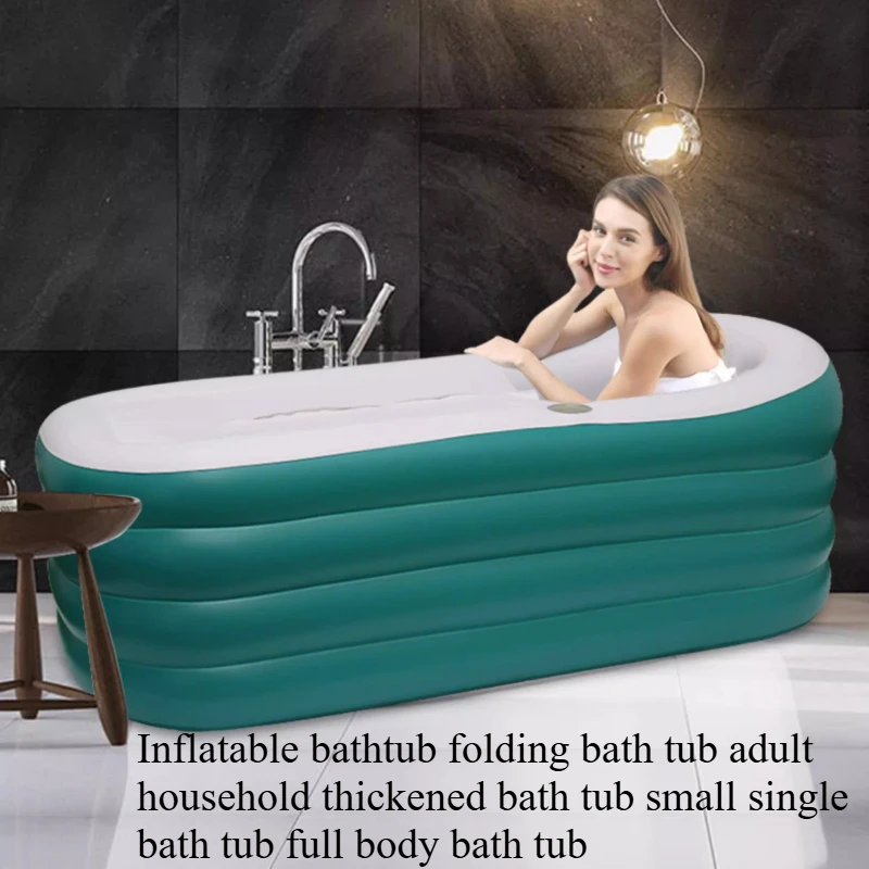 Foot Adults Foldable Bathtub Inflatable Cold Baby Lazy Foldable Bathtub Pet Pool Spa Gonflables Jacuzzi Deep Portable Tub