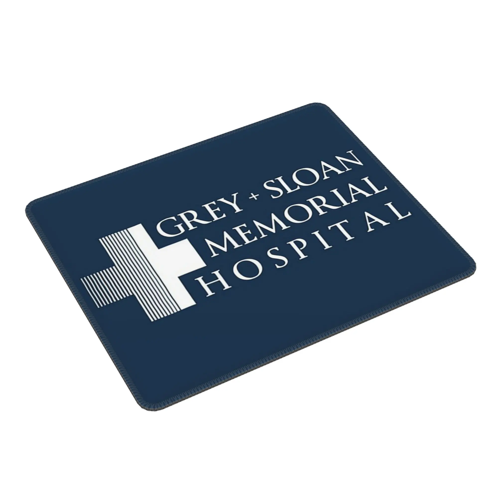 Grey + Sloan Memorial Hospital Logo White Print Mouse Pad Computer Keyboard Mouse Mat Gamer PC Laptop Desk Mat Office Table Mats