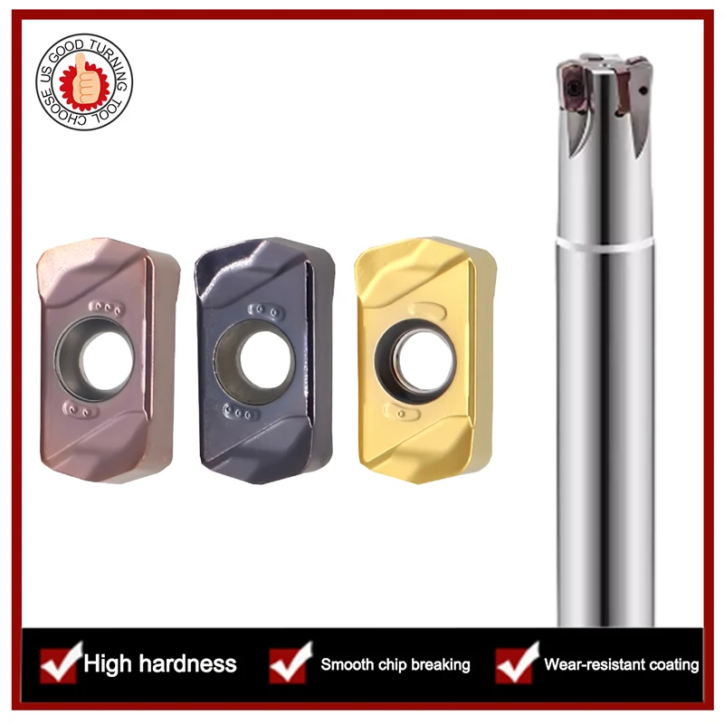 LNMU0olympiques SF1125 SF1040 SF4025, lame de fraisage rajeunissante rapide, insert en carbure BLMP0603, outil de coupe de tour de support, insert de tournage