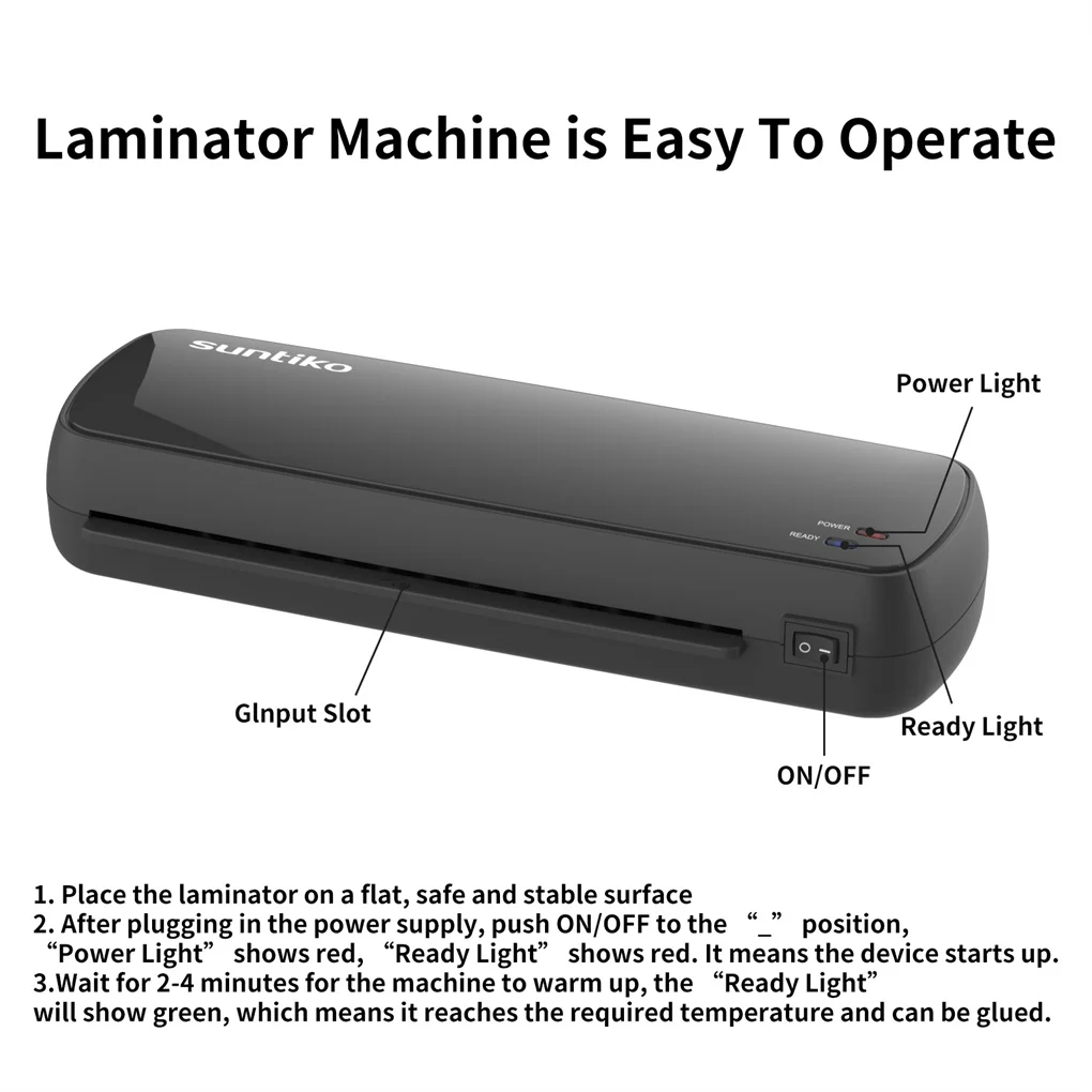 4-In-1Laminator Machine,It has Quick Warm-Up, Fast Laminating Documentation and Photos, Increases Their Long-Term Color Preserve