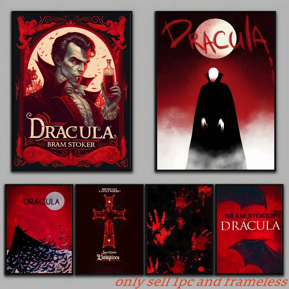 Amusement Show Vampire Hand Poster Painting Prints Wall Art Picture Film Room Home Bar Cafe Decor Home  Mural