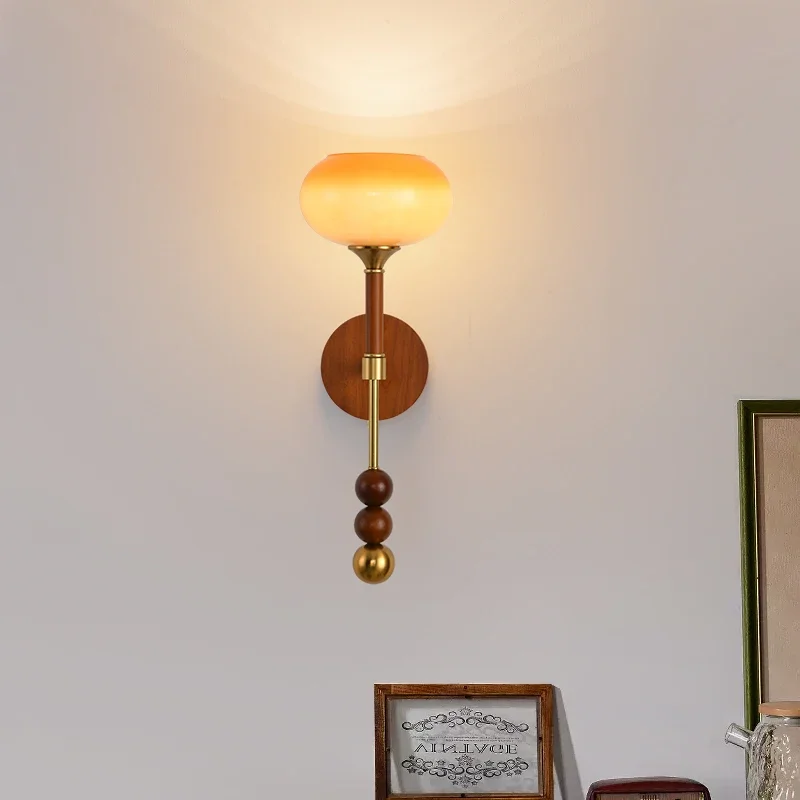 SOURA Contemporary Wall Lamp Retro Creativity Living Room Bedroom Study Room Hotel Villa Model RoomHallway Aisle Light