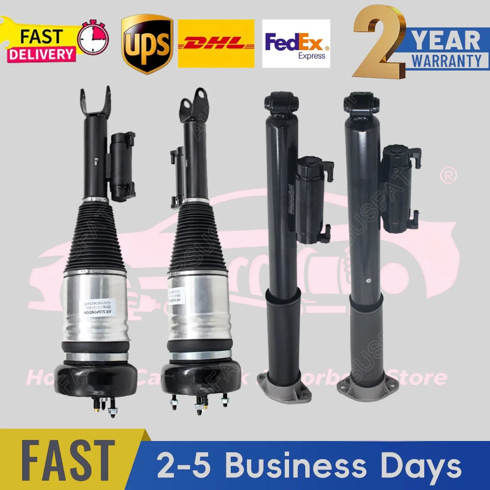 

4 pieces Front & Rear Suspension Shock Strut Absorber RWD Mercedes C-CLASS W205 S205 C63 C63S C160 C180 C200 C220 220 2013-2020