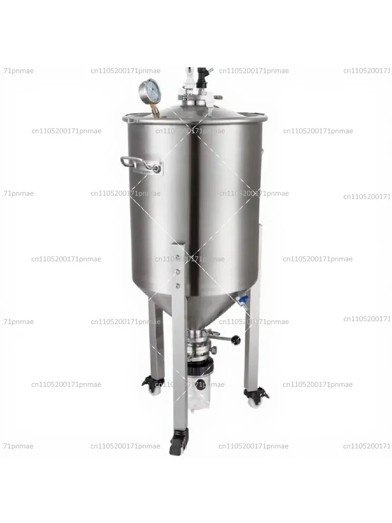 Pressure Fermentation Tank for Wine Making, Home Brewing Equipment, Stainless Steel Fermenter